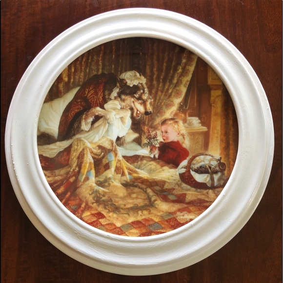Little Red Riding Hood Collectable Plate - Picture 1 of 2